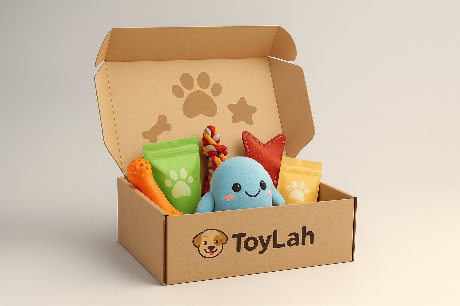 ToyLah sample box contents